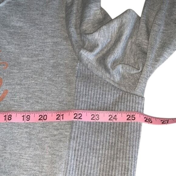 Pumpkin Spice Season Graphic Gray Long Sleeve Shirt Modern Canvas XXL - Picture 7 of 7